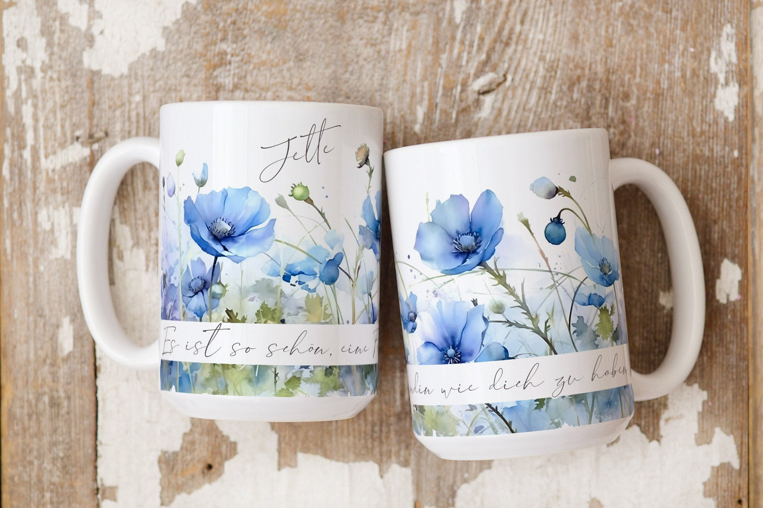 Personalisierte Tassen mit Name und Widmung – Einzigartige Geschenke