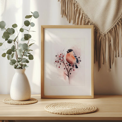 Gimpel Kunstdruck – Hahnemühle Fine Art Giclée – Aquarell Vogel Wandbild (Kopie)