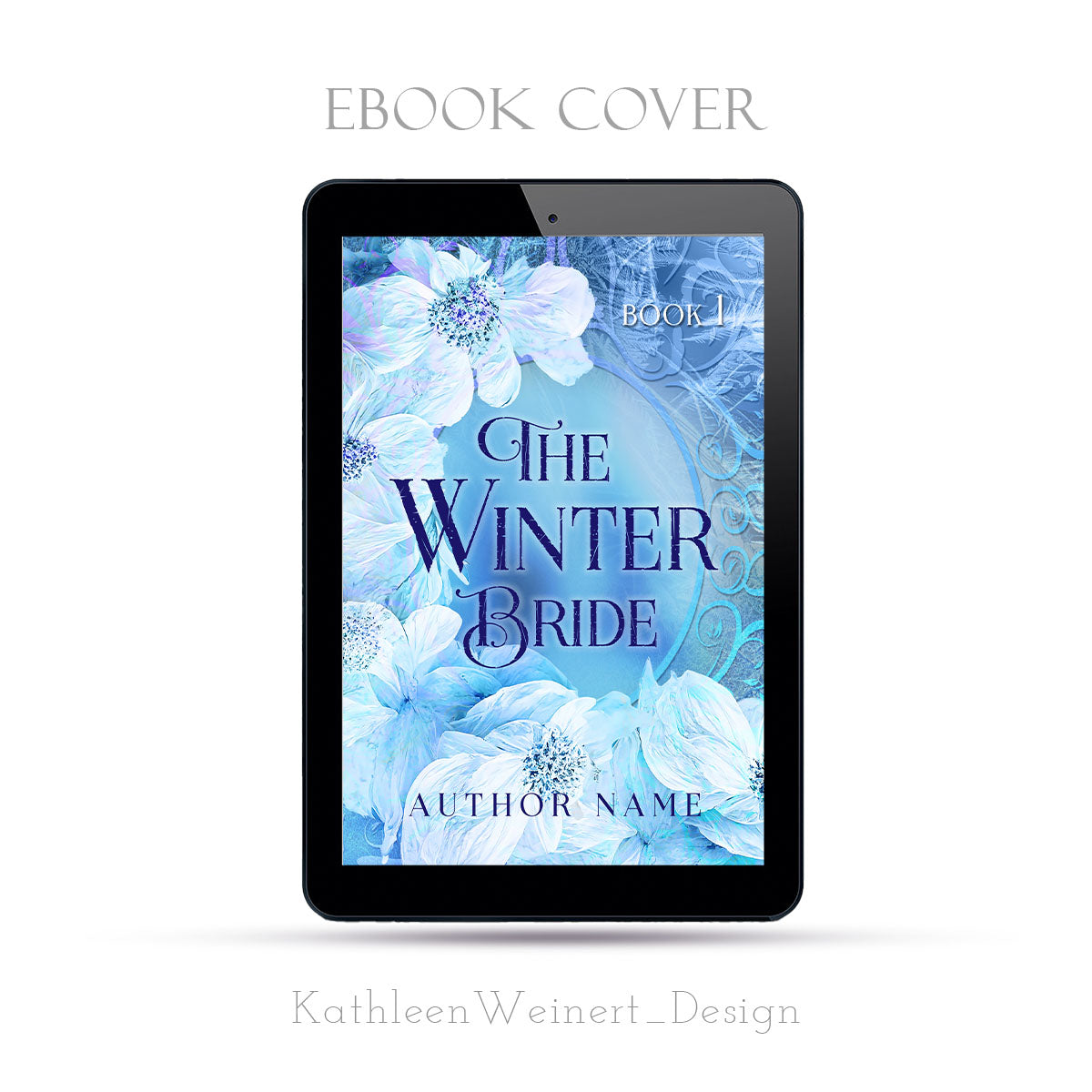 Premade eBook Cover | The Winter Bride | by KathleenWeinertDESIGN