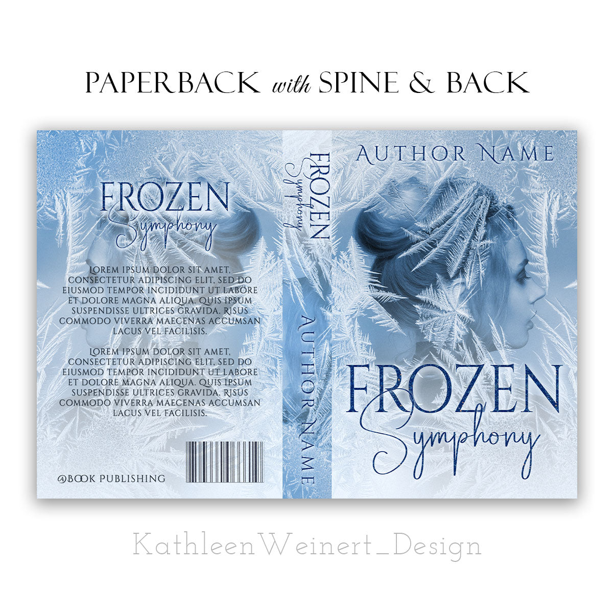 Premade eBook Cover | Frozen Symphony | by KathleenWeinert_DESIGN
