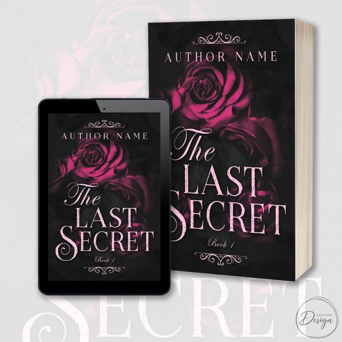 Premade eBook Cover | The Last Secret | by KathleenWeinertDESIGN